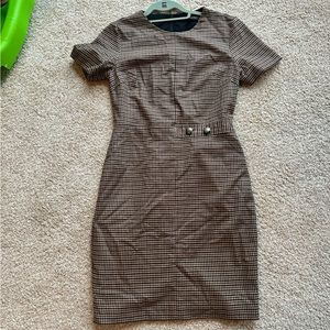 Banana Republic Plaid Dress